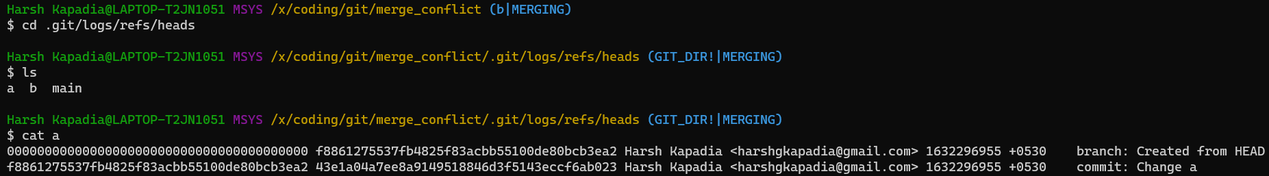 Print a branch’s log file